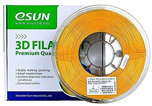 eSun FIL0131 3D Drucker Filament PETG 1,75mm 1kg GOLD SOLID von eSUN