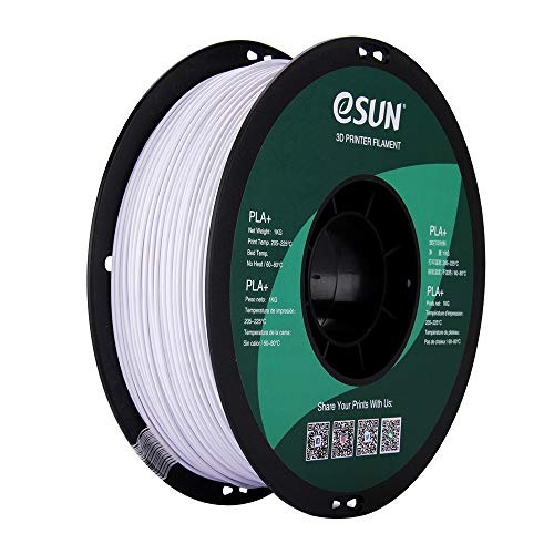 esun 1,75 mm PLA Pro (PLA +) 3D Drucker Filament 1 kg Spule (1), 19, Farben zu wählen von eSUN