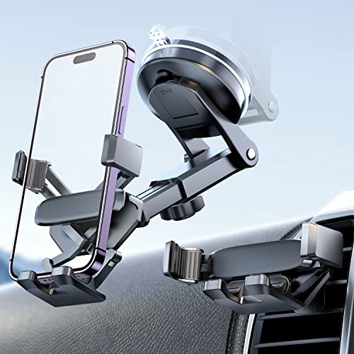 eSamcore Windschutzscheiben-Handyhalterung für Auto, Auto-Lüftungsschlitz-Handyhalterung, Schwerkraft-Saugnapf, Armaturenbrett, Auto-Handyhalterung für iPhone 14 Autohalterung von eSamcore