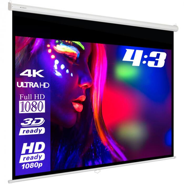 eSmart Economy EXR Rollo Leinwand 180 x 135 cm (89") 4:3 von eSmart