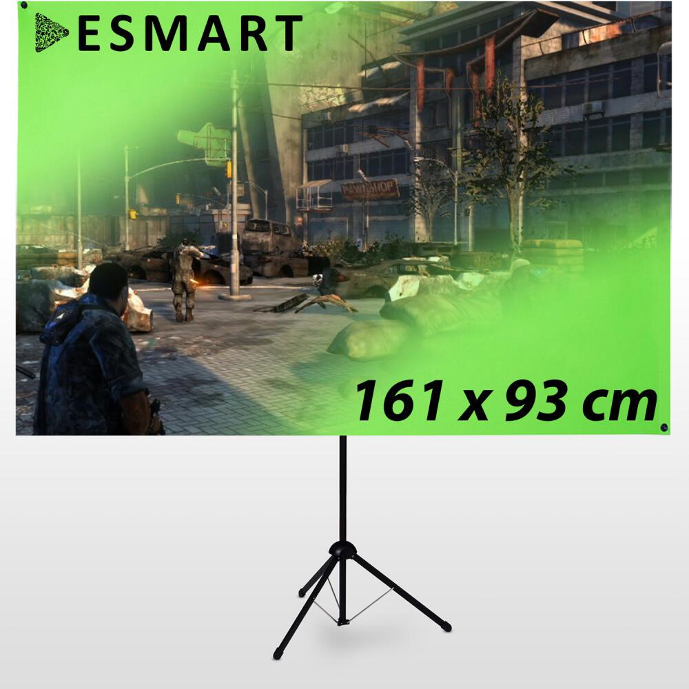 eSmart Expert X-Type Ultralightweight Greenscreen 161 x 93 cm / 70 Zoll eSmart Expert X-Type Ultralightweight Greenscreen 161 x 93 cm / 70 Zoll von eSmart