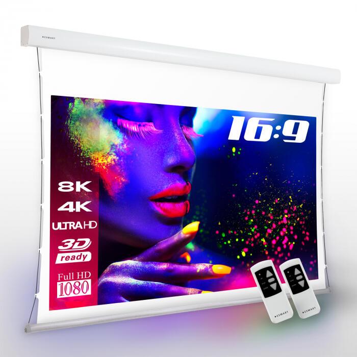 eSmart Expert XTS Akustik Tension Leinwand 244 x 137 cm (110") 16:9 von eSmart
