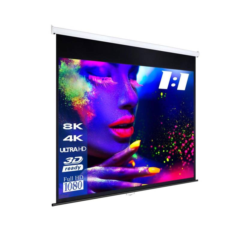 eSmart Germany Rollo Leinwand MIROLO 203 x 203 cm (120") 1:1 von eSmart