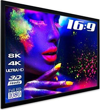 eSmart Professional MIRALE Akustik-Rahmen Leinwand 221 x 125 cm (100") 16:9 von eSmart
