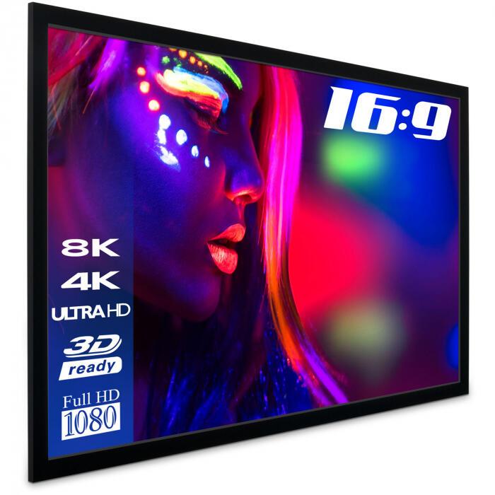 eSmart Professional MIRALE Rahmen Leinwand 244 x 137 cm (110") 16:9 von eSmart