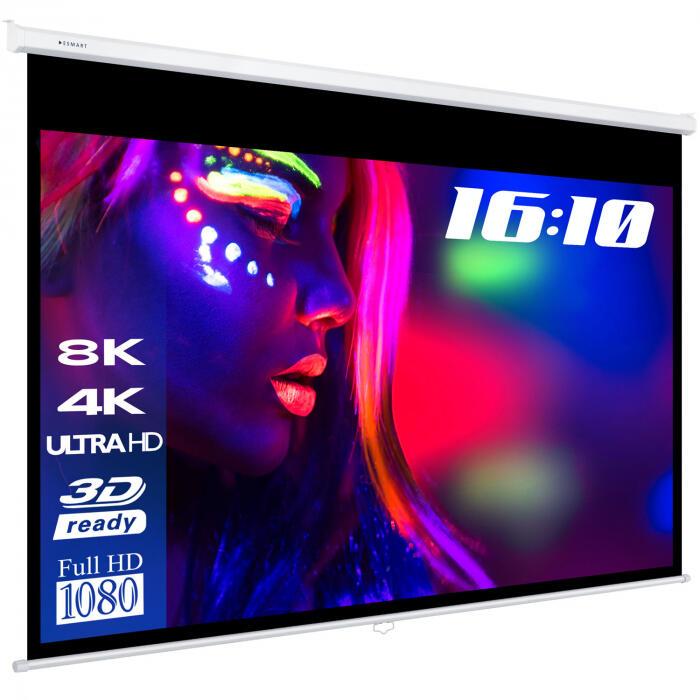 eSmart Professional MIROLO Rollo Leinwand 215 x 135 cm (100") 16:10 von eSmart