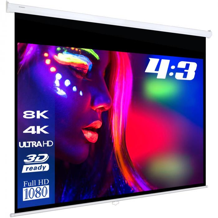 eSmart Professional MIROLO Rollo Leinwand 280 x 210 cm (138") 4:3 von eSmart