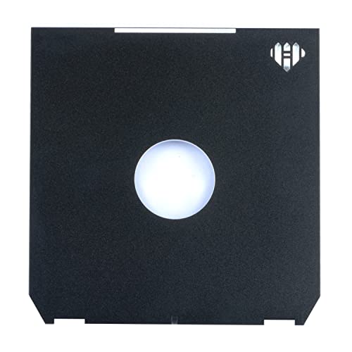 Copal Compur Prontor #00 Objektivplatine, 96 x 99 mm, für Linhof, Technika, Wista, Ebenholz, Shen, Hao, Chamonix, Tachihara, 4 x 5, große Kamera (#00) von eTone