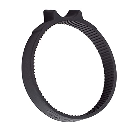 eTone Fokusring Fokus Zahnrad Ring Follow Focus Ring Objektivfokus Gummiringe 360 Grad Drehbar für Digitalkamera Objektive (schwarz, 50mm-64mm) von eTone