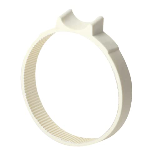 eTone Fokusring Fokus Zahnrad Ring Follow Focus Ring Objektivfokus Gummiringe 360 Grad Drehbar für Digitalkamera Objektive (weiß，64mm-76mm) von eTone