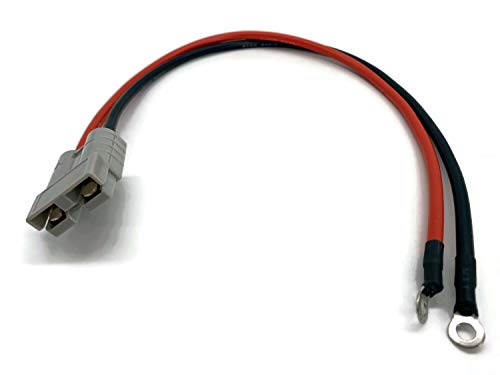 eXODA Batterie Stecker 120A 4AWG 20mm2 Kabel 50 cm Rot und Schwarz mit Kabelschuh M8 von eXODA