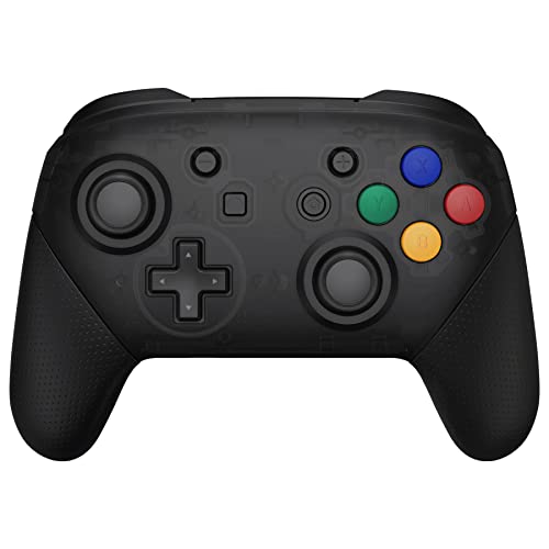 eXtremeRate ABXY Tasten für Nintendo Switch Pro Controller, Austauschbare DIY-Ersatz A/B/X/Y Knöpfe Tasten, Ersatzteile Buttons&Tools für NS Pro Controller(Rot Gelb Blau Grün)-Kein Controller von eXtremeRate