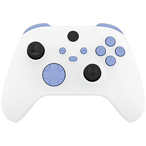 eXtremeRate Buttons Set für Xbox Series X&S Controller, DIY-Ersatz Tasten D-Pad/ABXY/Ansicht/Share/Menü/Trigger Bumpers Knöpfe Kit für Xbox Core Controller Model 1914-Hellviolett von eXtremeRate