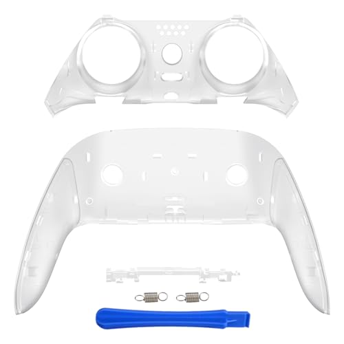eXtremeRate Dekorative Zierleiste oben unten, kompatibel mit P S 5 Edge Controller, DIY-Ersatz, vorne und hinten, Clip-Schale, leuchtet im Dunkeln, grüne Platten, kompatibel mit P S 5 Edge Controller eXtremeRate Dekorative Zierleiste oben unten, kompatibel mit P S 5 Edge Controller, DIY-Ersatz, vorne und hinten, Clip-Schale, leuchtet im Dunkeln, grüne Platten, kompatibel mit P S 5 Edge Controller von eXtremeRate