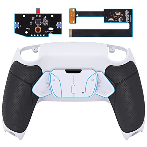 eXtremeRate Programmierbar RISE4 Remap Kit für ps5 Controller BDM-010/020,Remap Board&Rückplate Gehäuse/Case&Back Paddles Rücktasten für ps5-Schwarz& Weiß Paddles eXtremeRate Programmierbar RISE4 Remap Kit für ps5 Controller BDM-010/020,Remap Board&Rückplate Gehäuse/Case&Back Paddles Rücktasten für ps5-Schwarz& Weiß Paddles von eXtremeRate