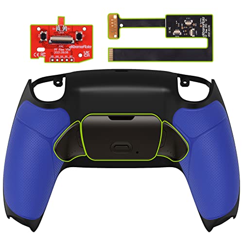 eXtremeRate RISE2.0 (RMB) Version Remap Kit für ps5 Controller BDM-010/020,Programmiert Remap Board&Back Case Hülle&Real Metal Buttons Tasten Set für ps5(Berliner Blau)-KEIN Controller von eXtremeRate