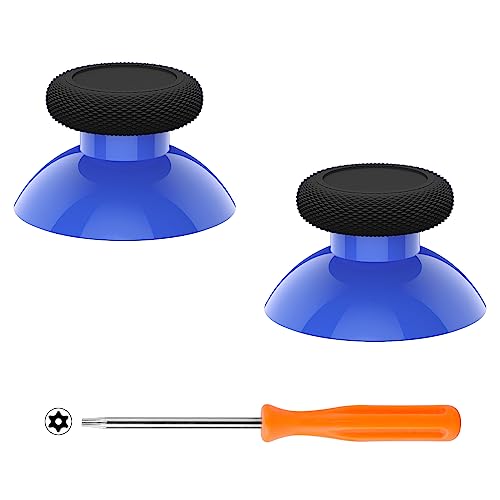 eXtremeRate 2 farbige Thumbsticks für Xbox Series X/S Controller,für Xbox One Standard/One X/S/Elite V1,Analog Stick Joystick Analogsticks Aufsätze Zubehör-Blau&Schwarz eXtremeRate 2 farbige Thumbsticks für Xbox Series X/S Controller,für Xbox One Standard/One X/S/Elite V1,Analog Stick Joystick Analogsticks Aufsätze Zubehör-Blau&Schwarz von eXtremeRate