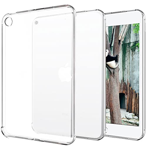 EasyBee Hülle Kompatibel mit iPad 10.2 Zoll iPad 9 2021 / iPad 8 2020 / iPad 7 2019, Halbtransparent Ultradünne Silikon Rückseite Abdeckung Schutzhülle von easyBee
