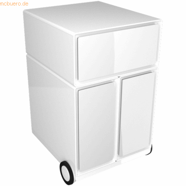 easyBox Rollcontainer HxBxT 64,2x39x43,6cm 1 Schublade/2 Hängeregistra von easyBox