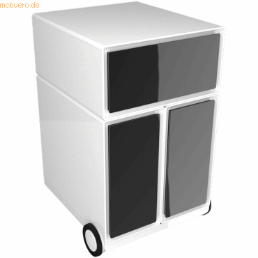 easyBox Rollcontainer HxBxT 64,2x39x43,6cm 1 Schublade/2 Hängeregistra von easyBox