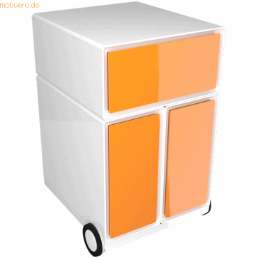 easyBox Rollcontainer HxBxT 64,2x39x43,6cm 1 Schublade/2 Hängeregistra von easyBox