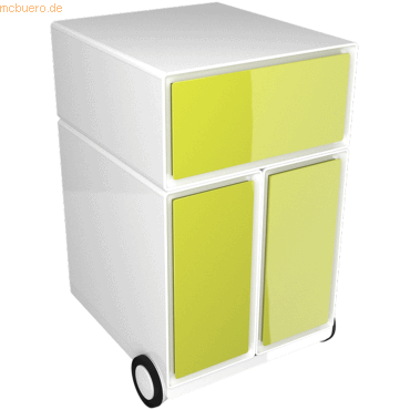 easyBox Rollcontainer HxBxT 64,2x39x43,6cm 1 Schublade/2 Hängeregistra von easyBox