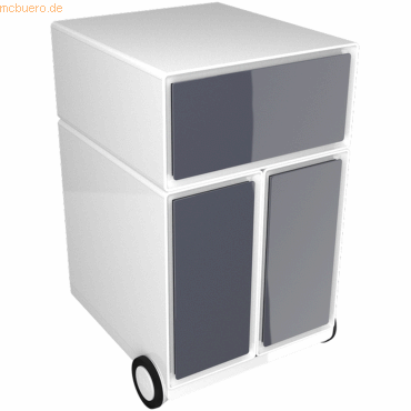 easyBox Rollcontainer HxBxT 64,2x39x43,6cm 1 Schublade/2 Hängeregistra von easyBox