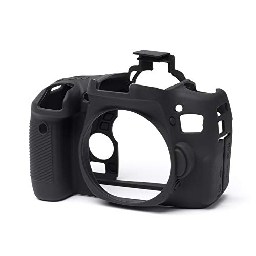 easyCover - Silikon Kameratasche - Schutz für Ihre Kamera - Canon 760D/T6s - Schwarz von easyCover