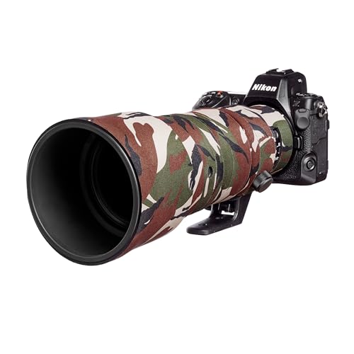 Lens Oak Objektivschutz für Nikon Z 400mm f/4.5 VR S Green Camouflage von easyCover