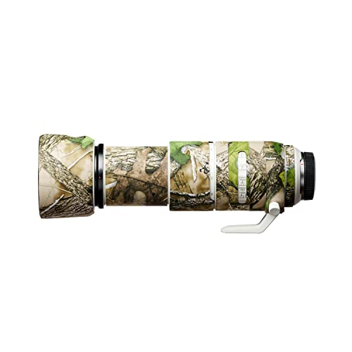 easyCover - Lens Oak - Objektivschutz - Schutz für Ihr Kameraobjektiv - Canon RF 100-500mm F4.5-7.1L is USM True Timber HTC - Camouflage von easyCover