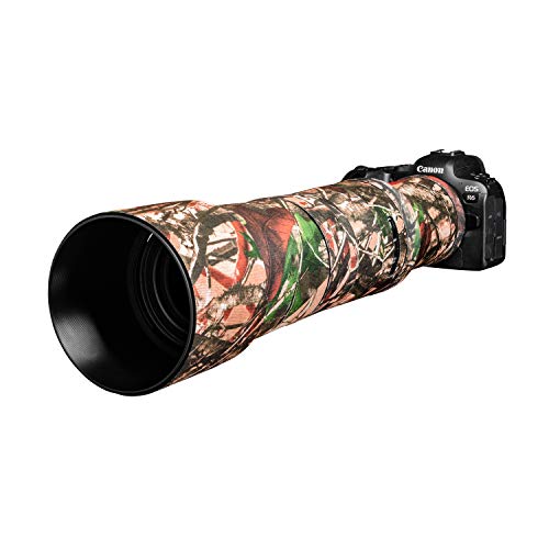 easyCover - Lens Oak - Objektivschutz - Schutz für Ihr Kameraobjektiv - Canon RF 800mm F11 is STM - Wald Camouflage von easyCover