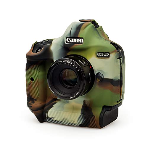 easyCover - Silikon Kameratasche - Schutz für Ihre Kamera - Canon 1Dx Mark III - Camouflage von easyCover