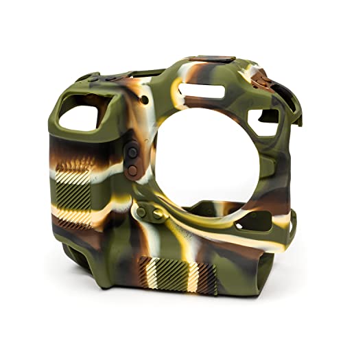easyCover - Silikon Kameratasche - Schutz für Ihre Kamera - Canon R3 - Camouflage von easyCover