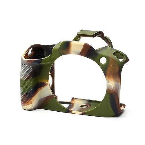 easyCover - Silikon Kameratasche - Schutz für Ihre Kamera - Canon R50 - Camouflage von easyCover