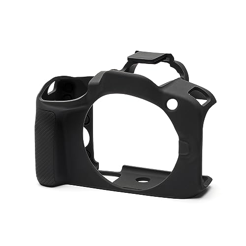 easyCover - Silikon Kameratasche - Schutz für Ihre Kamera - Canon R50 - Schwarz von easyCover