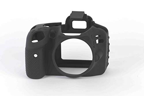 easyCover - Silikon Kameratasche - Schutz für Ihre Kamera - Nikon D3200 - Schwarz von easyCover