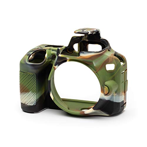 easyCover - Silikon Kameratasche - Schutz für Ihre Kamera - Nikon D3500 - Camouflage von easyCover