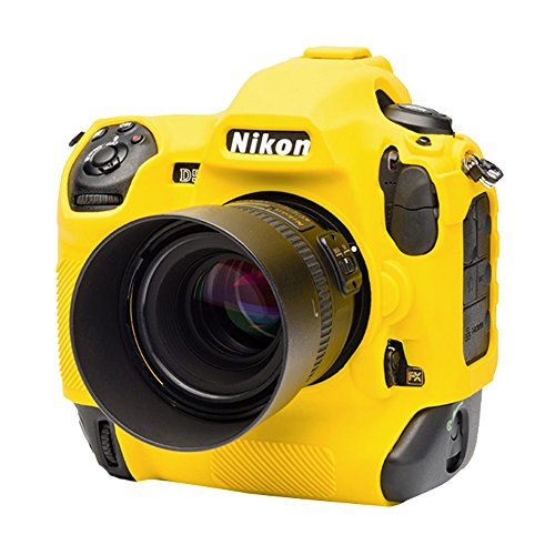 easyCover - Silikon Kameratasche - Schutz für Ihre Kamera - Nikon D5 - Gelb von easyCover