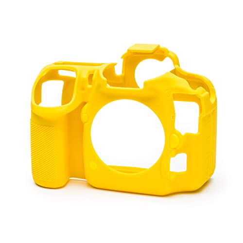 easyCover - Silikon Kameratasche - Schutz für Ihre Kamera - Nikon D500 - Gelb von easyCover