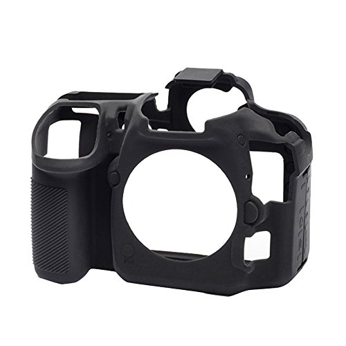 easyCover - Silikon Kameratasche - Schutz für Ihre Kamera - Nikon D500 - Schwarz von easyCover