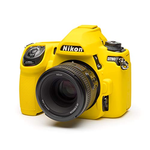 easyCover - Silikon Kameratasche - Schutz für Ihre Kamera - Nikon D780 - Gelb von easyCover