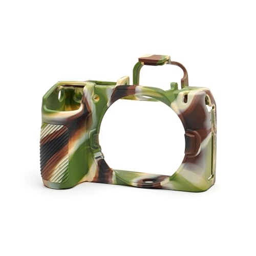 easyCover - Silikon Kameratasche - Schutz für Ihre Kamera Nikon Z50 II - Camouflage von easyCover