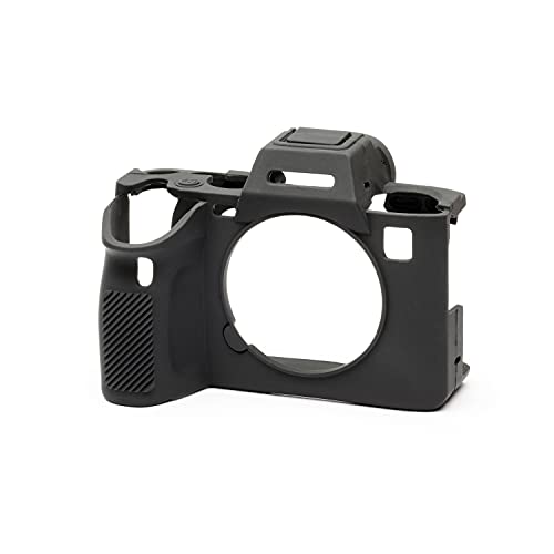 easyCover - Silikon Kameratasche - Schutz für Ihre Kamera - Sony A1 - Schwarz von easyCover