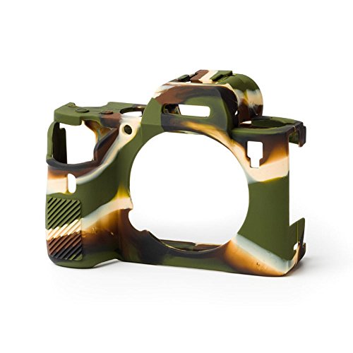 easyCover - Silikon Kameratasche - Schutz für Ihre Kamera - Sony A9/A7 3/A7R 3 - Camouflage von easyCover