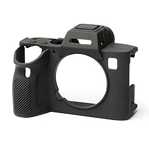easyCover - Silikon Kameratasche - Schutz für Ihre Kamera - Sony A9 II/A7R 4 - Schwarz von easyCover