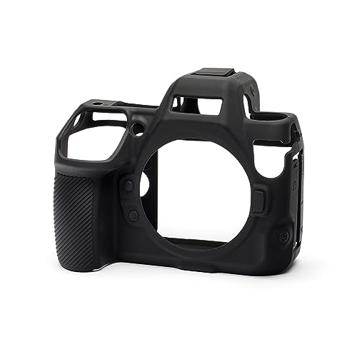 easyCover Silikon-Schutzhülle Kompatibel mit Nikon Z8 Mirrorless Camera. Schwarzes Schutzgehäuse., Schwarz, Kameratasche von easyCover