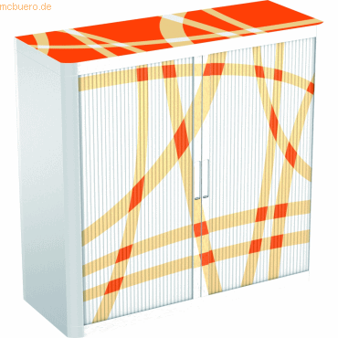 easyOffice Rollladenschrank easyoffice BxTxH 86x37,5x104cm Motiv Grafi easyOffice Rollladenschrank easyoffice BxTxH 86x37,5x104cm Motiv Grafi von easyOffice