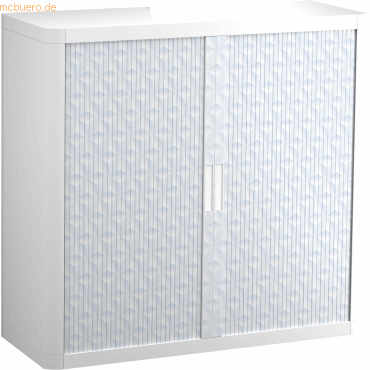 easyOffice Rollladenschrank easyoffice BxTxH 86x37,5x104cm Profil von easyOffice