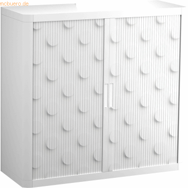 easyOffice Rollladenschrank easyoffice BxTxH 86x37,5x104cm Punktrelief von easyOffice