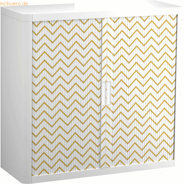 easyOffice Rollladenschrank easyoffice BxTxH 86x37,5x104cm Zickzack easyOffice Rollladenschrank easyoffice BxTxH 86x37,5x104cm Zickzack von easyOffice